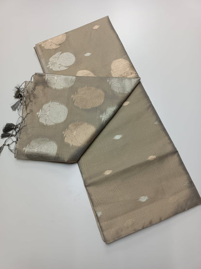 TISSUE COTTON SAREE - B S CHANNABASAPPA & SONS