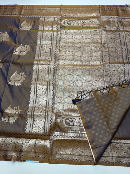 FANCY SOFT SILK SAREE - B S CHANNABASAPPA & SONS