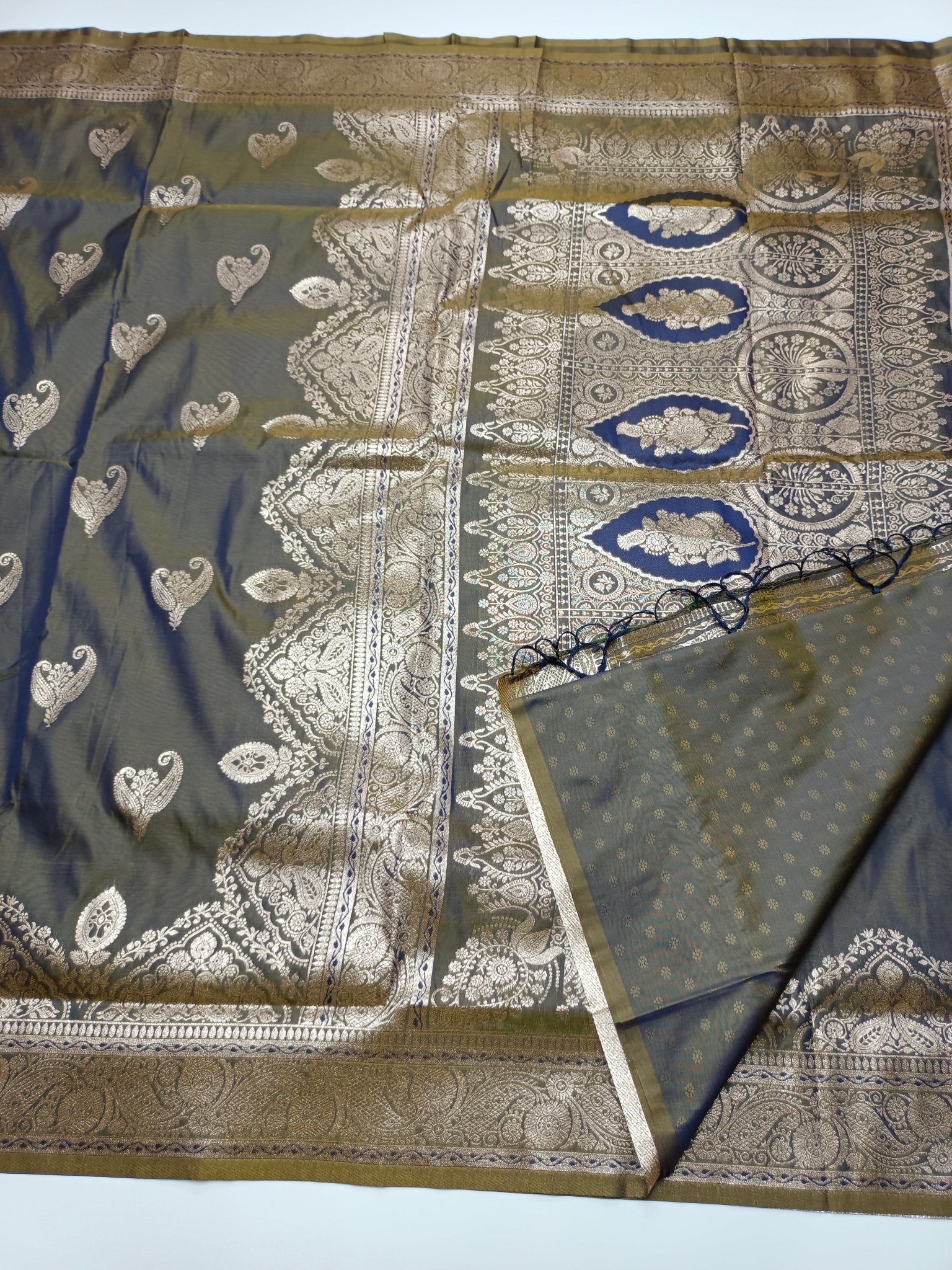 FANCY SOFT SILK SAREE - B S CHANNABASAPPA & SONS