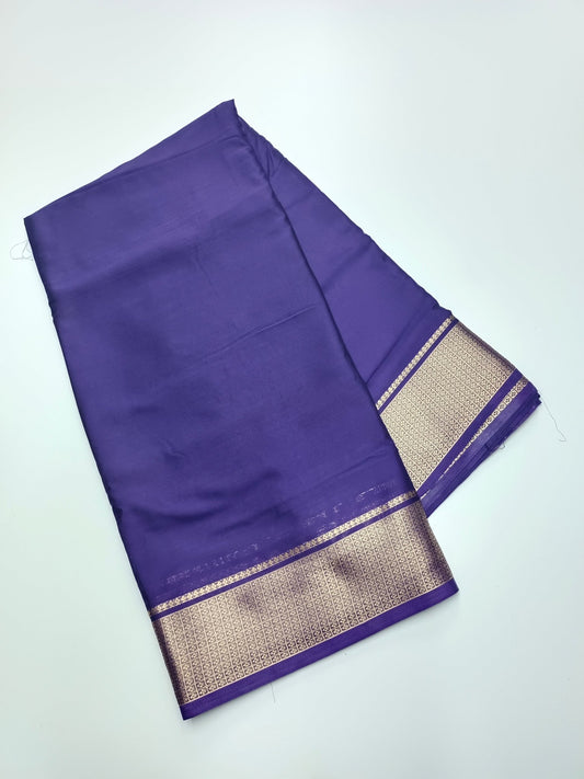 SEMI CREPE SILK SAREE - B S CHANNABASAPPA & SONS