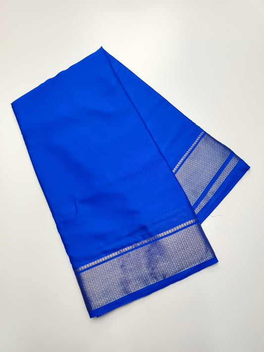 SEMI CREPE SILK SAREE - B S CHANNABASAPPA & SONS