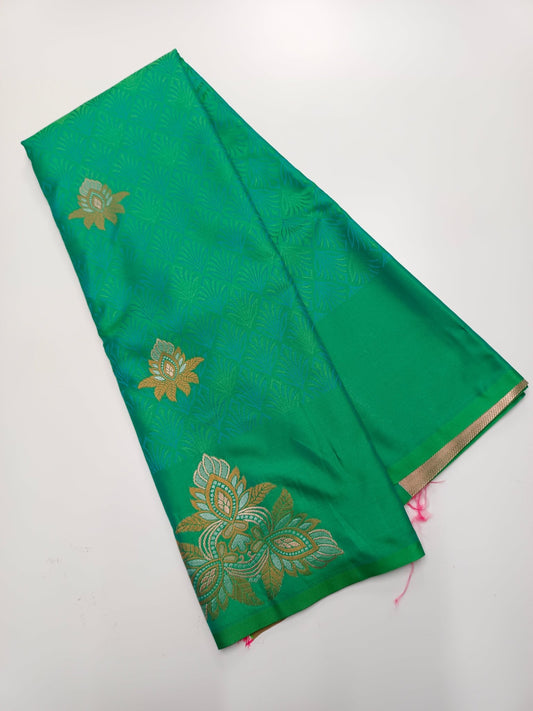 FANCY SOFT SILK SAREE - B S CHANNABASAPPA & SONS
