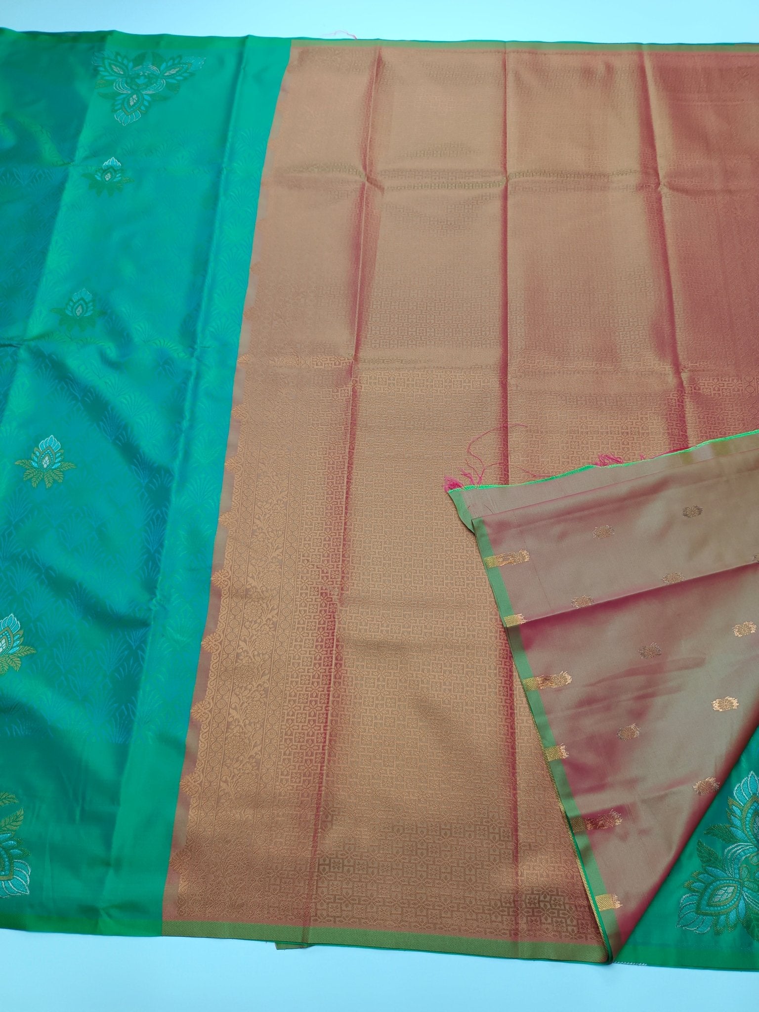 FANCY SOFT SILK SAREE - B S CHANNABASAPPA & SONS