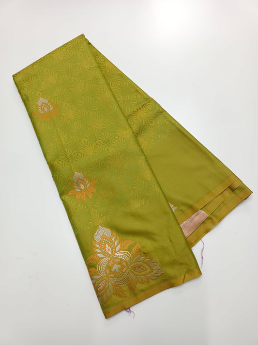 FANCY SOFT SILK SAREE - B S CHANNABASAPPA & SONS