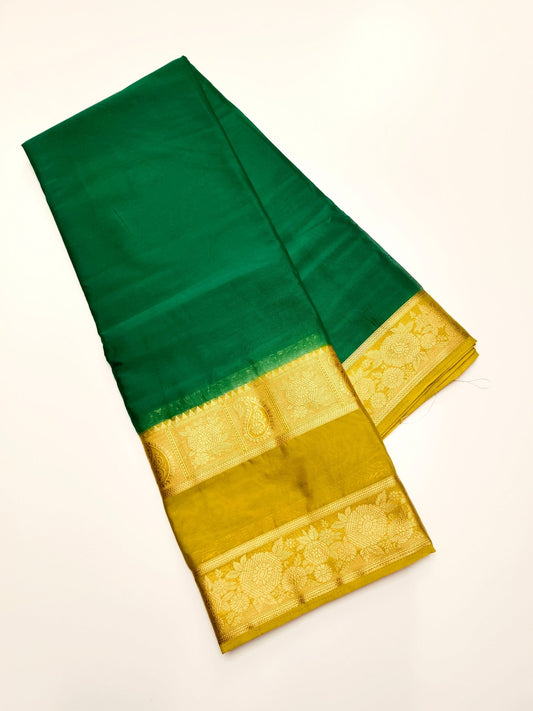 SEMI CREPE SILK SAREE - B S CHANNABASAPPA & SONS