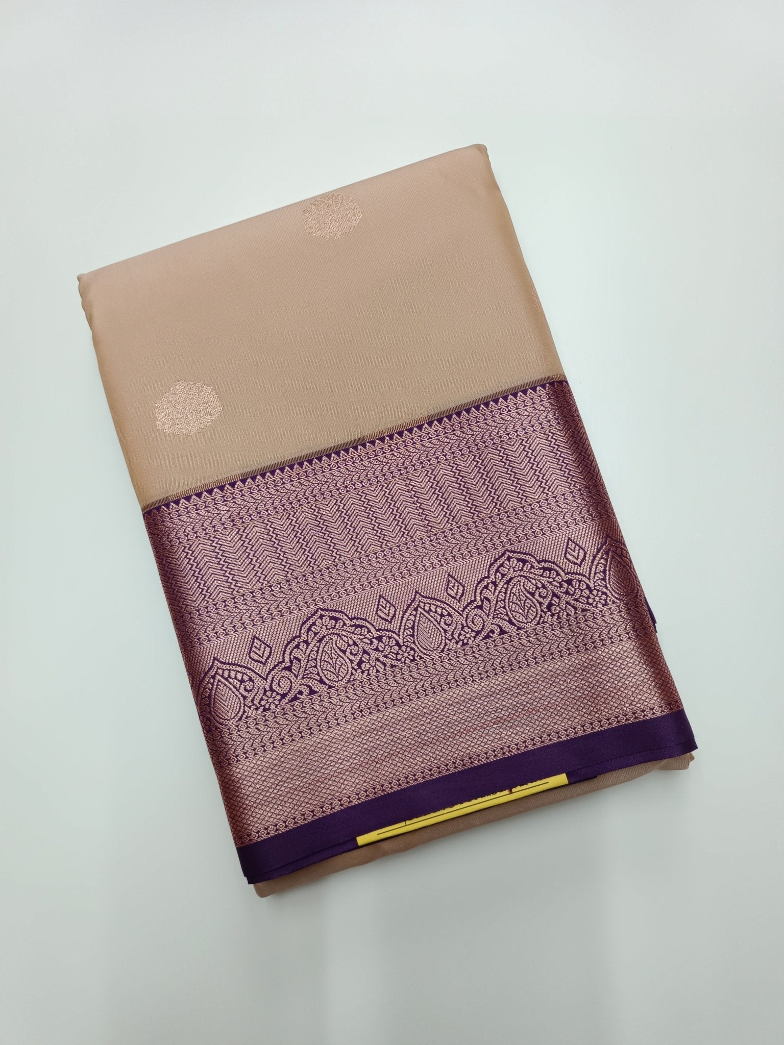 KANCHIPURAM SEMI SILK SAREE - B S CHANNABASAPPA & SONS
