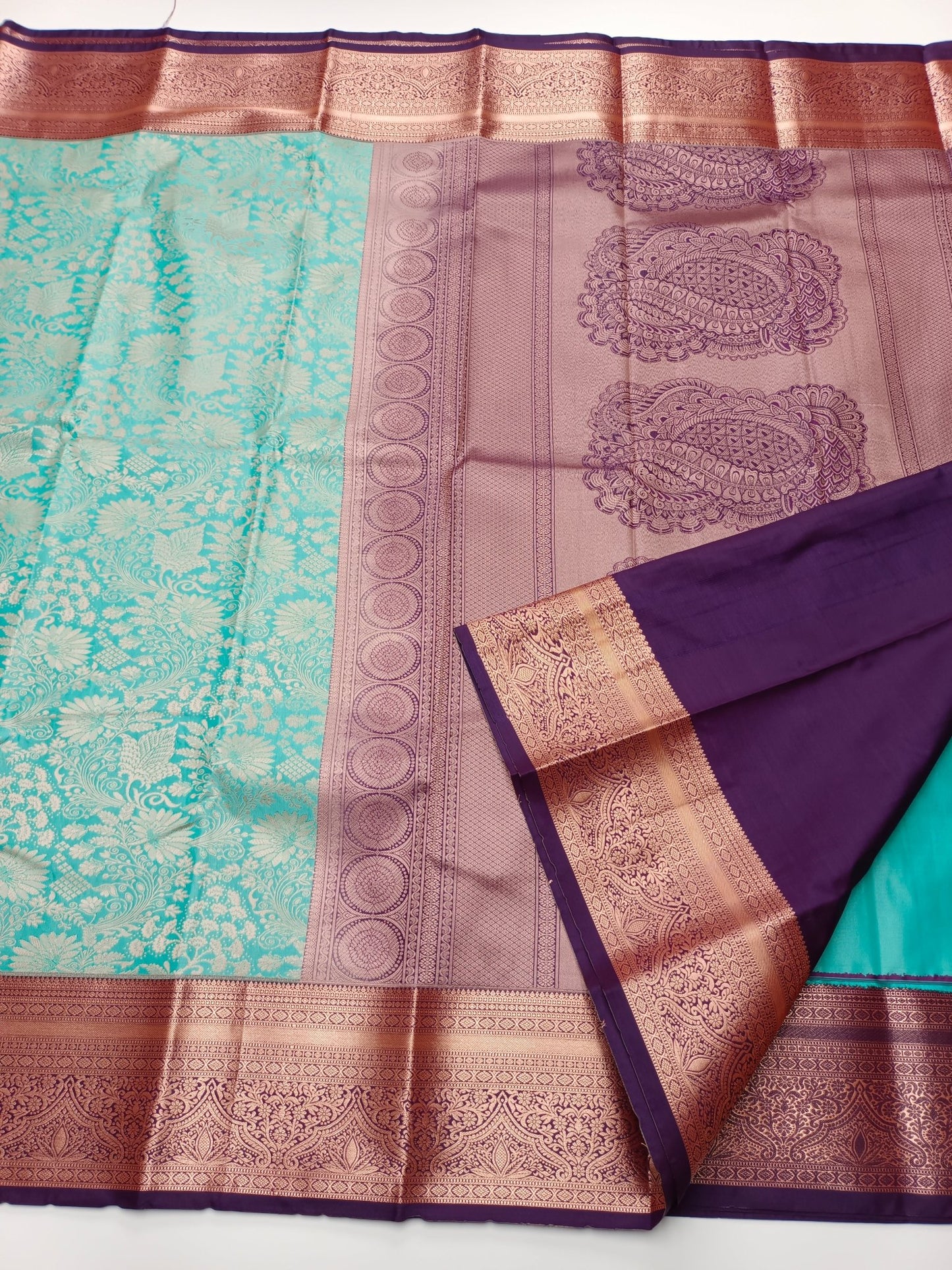 FANCY BROCADE SAREE - B S CHANNABASAPPA & SONS