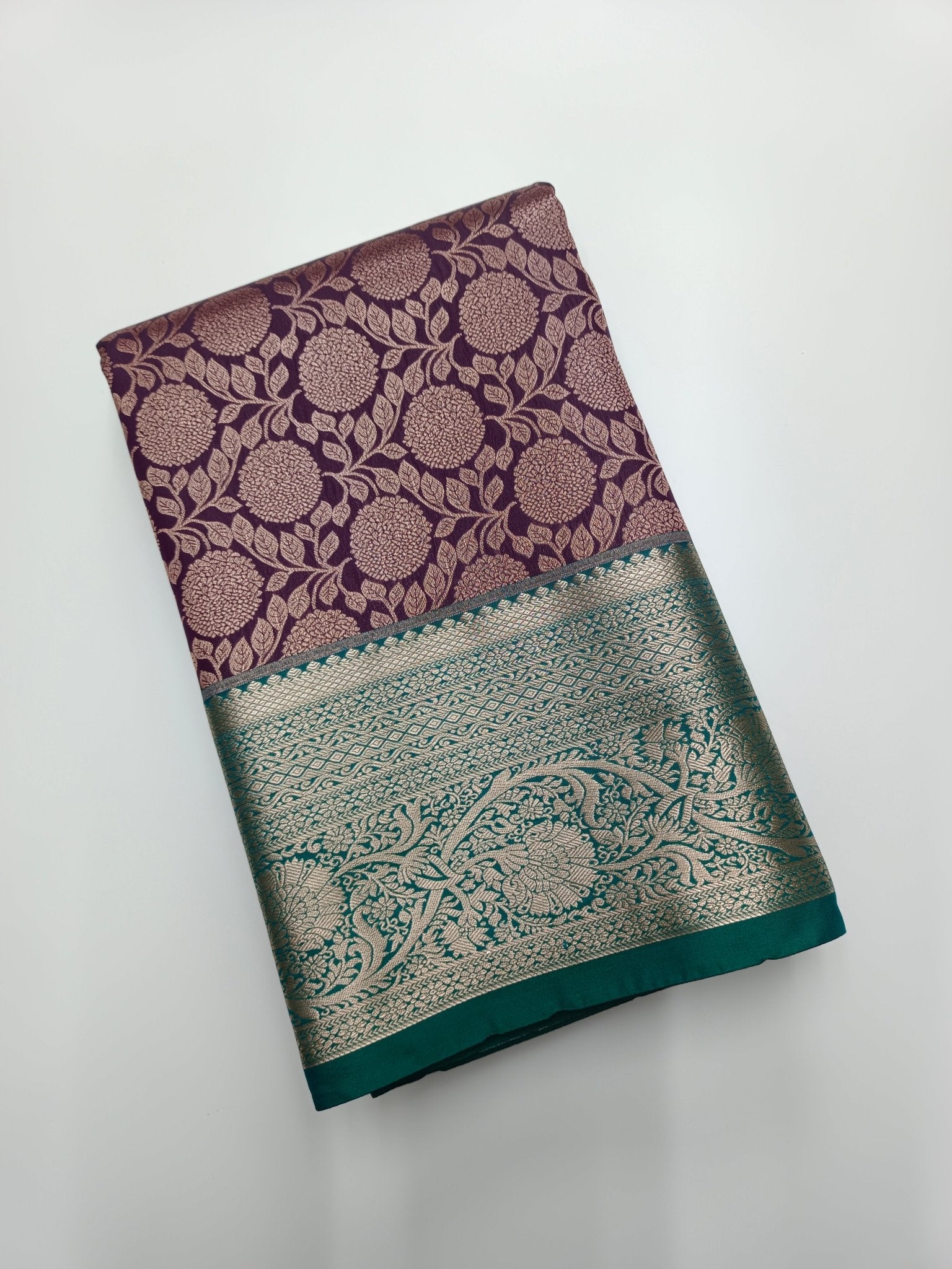 FANCY BROCADE SAREE - B S CHANNABASAPPA & SONS