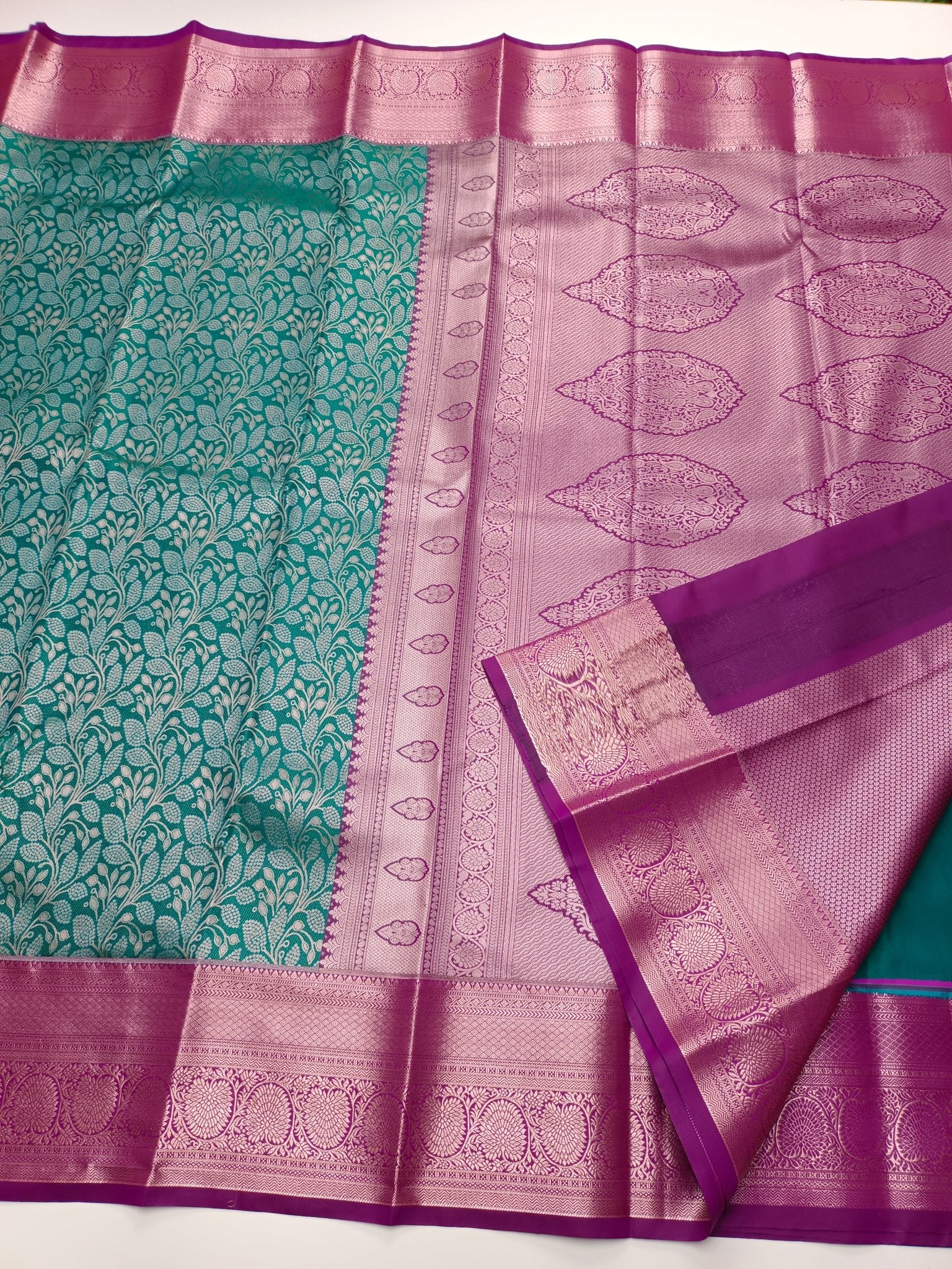 FANCY BROCADE SAREE - B S CHANNABASAPPA & SONS