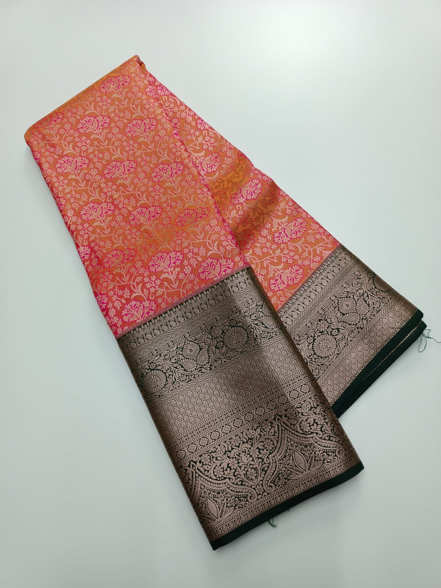 FANCY BROCADE SAREE - B S CHANNABASAPPA & SONS
