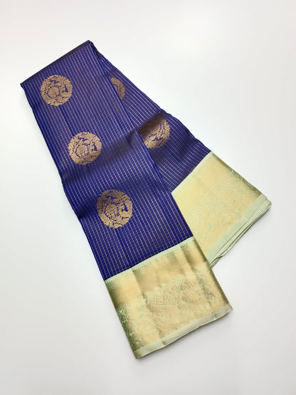 KANCHIPURAM PURE SILK SAREE - B S CHANNABASAPPA & SONS