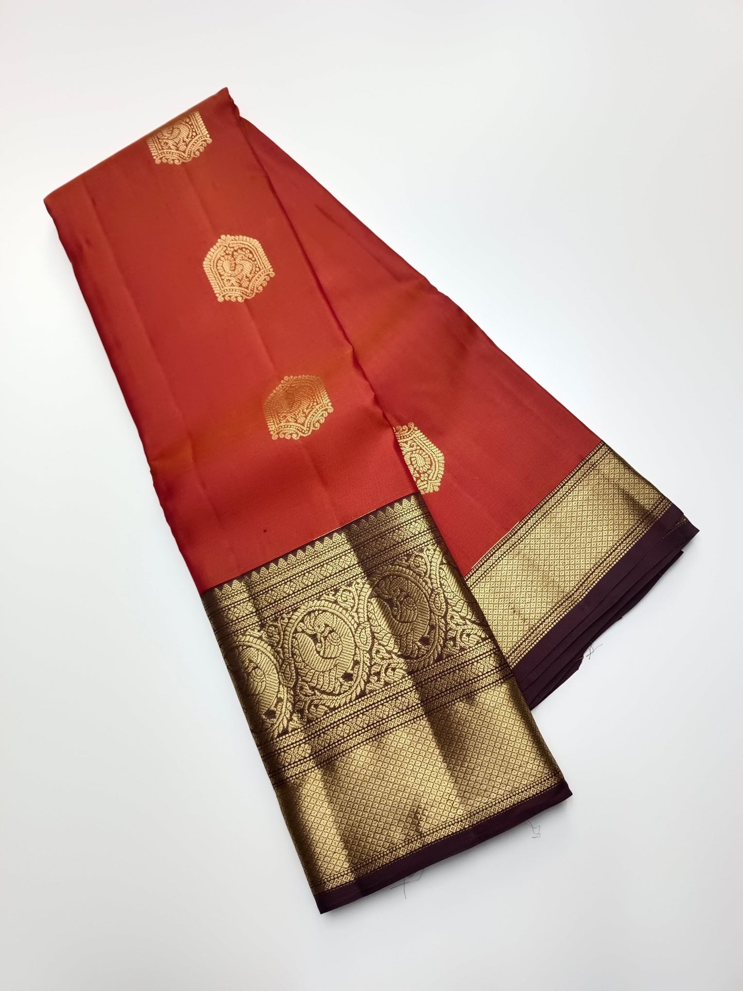 KANCHIPURAM PURE SILK SAREE - B S CHANNABASAPPA & SONS