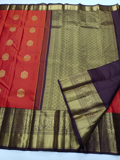 KANCHIPURAM PURE SILK SAREE - B S CHANNABASAPPA & SONS