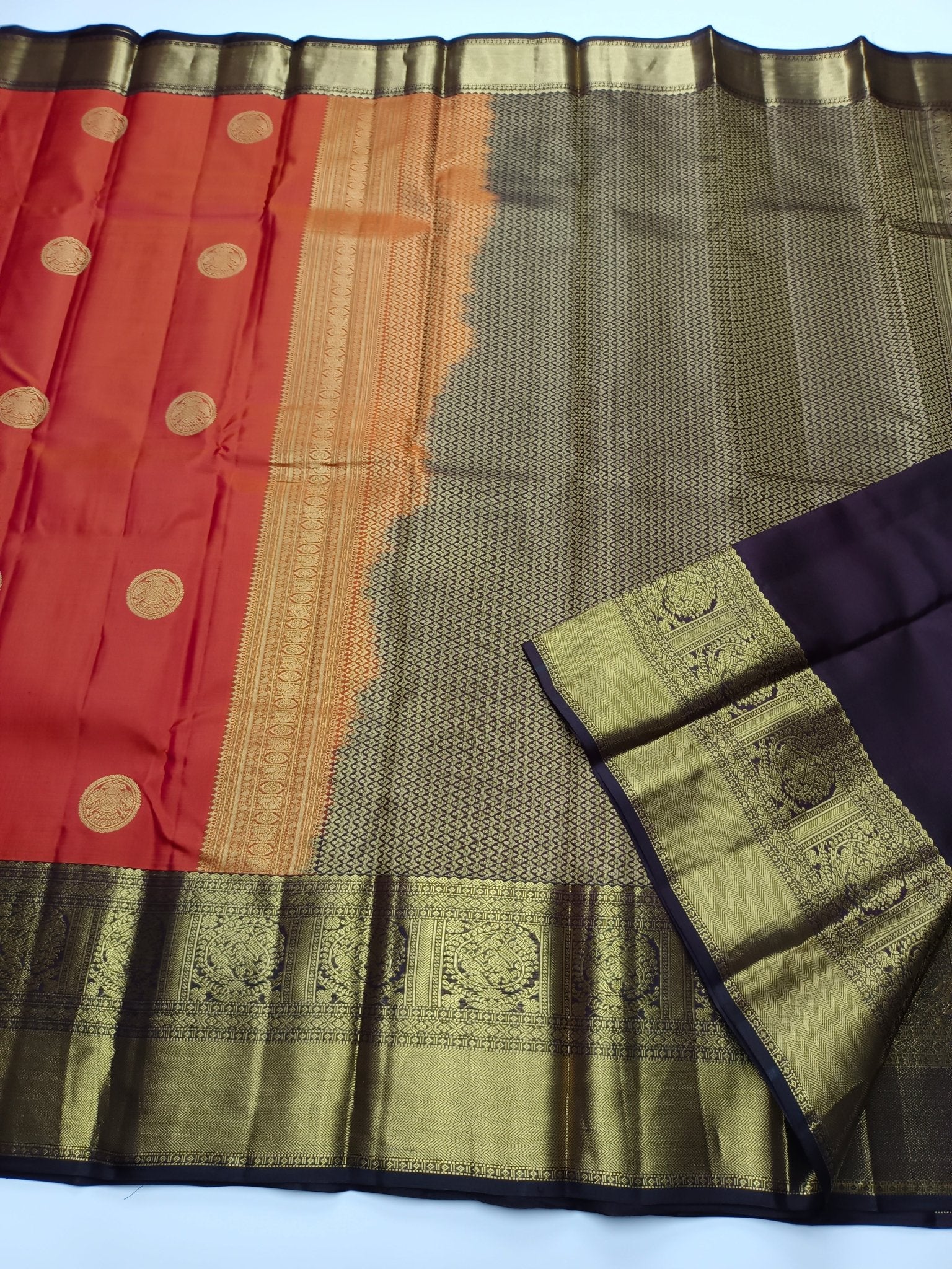 KANCHIPURAM PURE SILK SAREE - B S CHANNABASAPPA & SONS