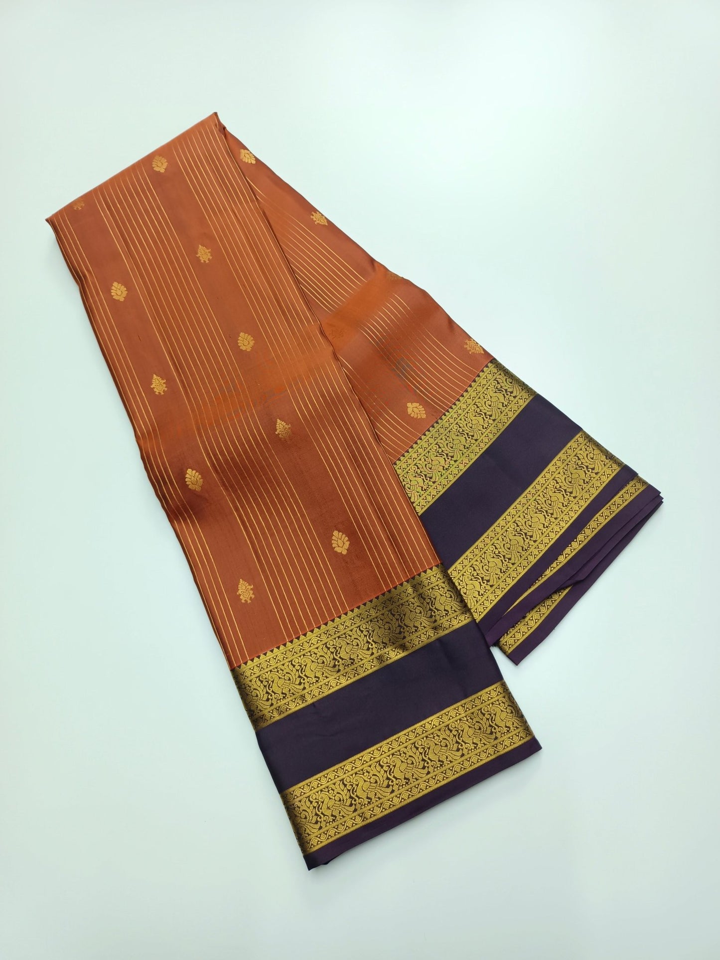 KANCHIPURAM PURE SILK SAREE - B S CHANNABASAPPA & SONS