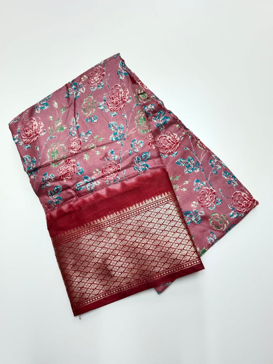 FANCY DOLA SILK SAREE - B S CHANNABASAPPA & SONS