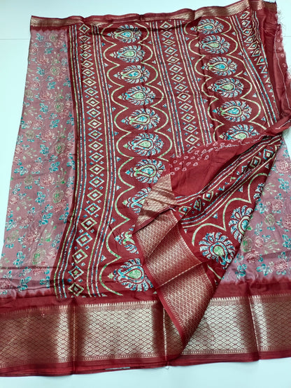 FANCY DOLA SILK SAREE - B S CHANNABASAPPA & SONS