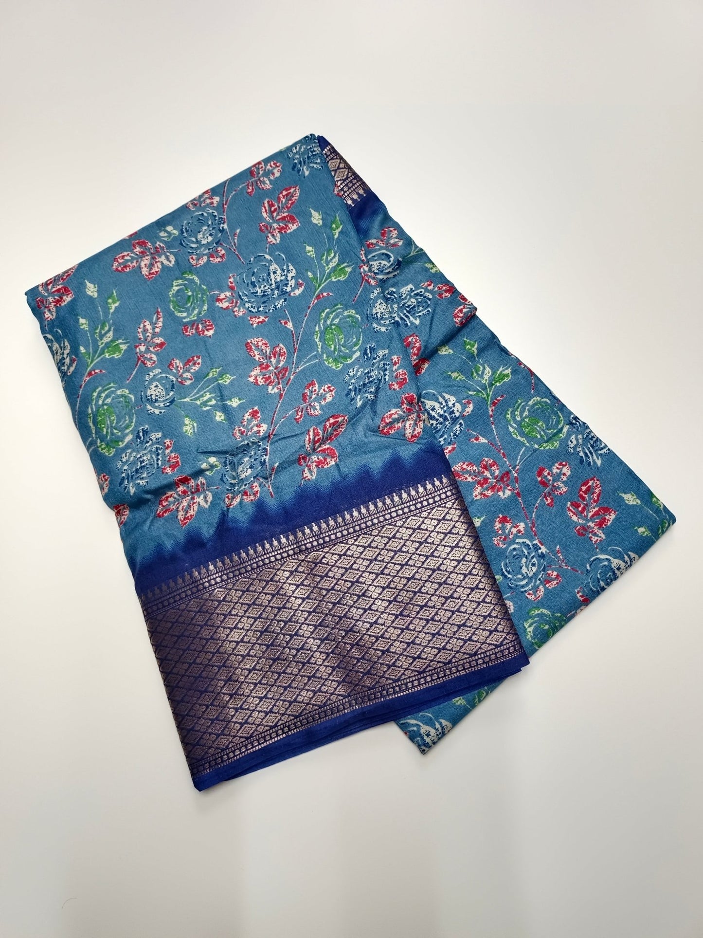 FANCY DOLA SILK SAREE - B S CHANNABASAPPA & SONS