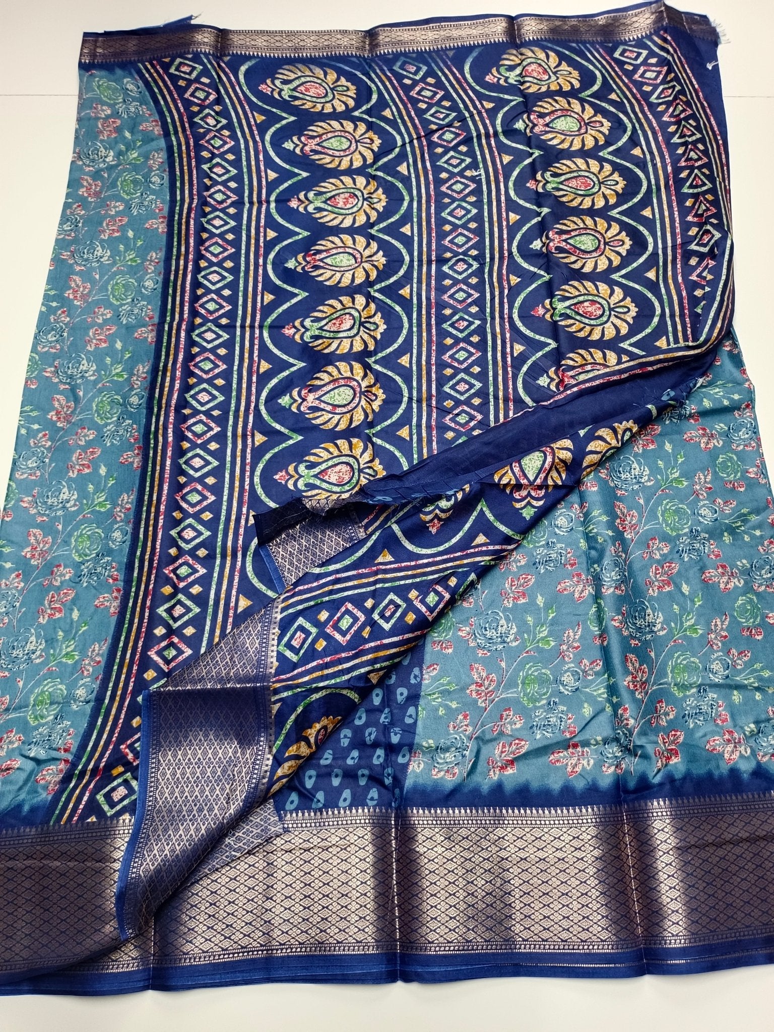 FANCY DOLA SILK SAREE - B S CHANNABASAPPA & SONS