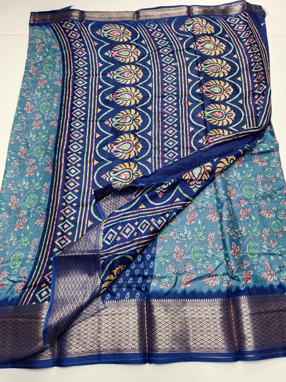 FANCY DOLA SILK SAREE - B S CHANNABASAPPA & SONS