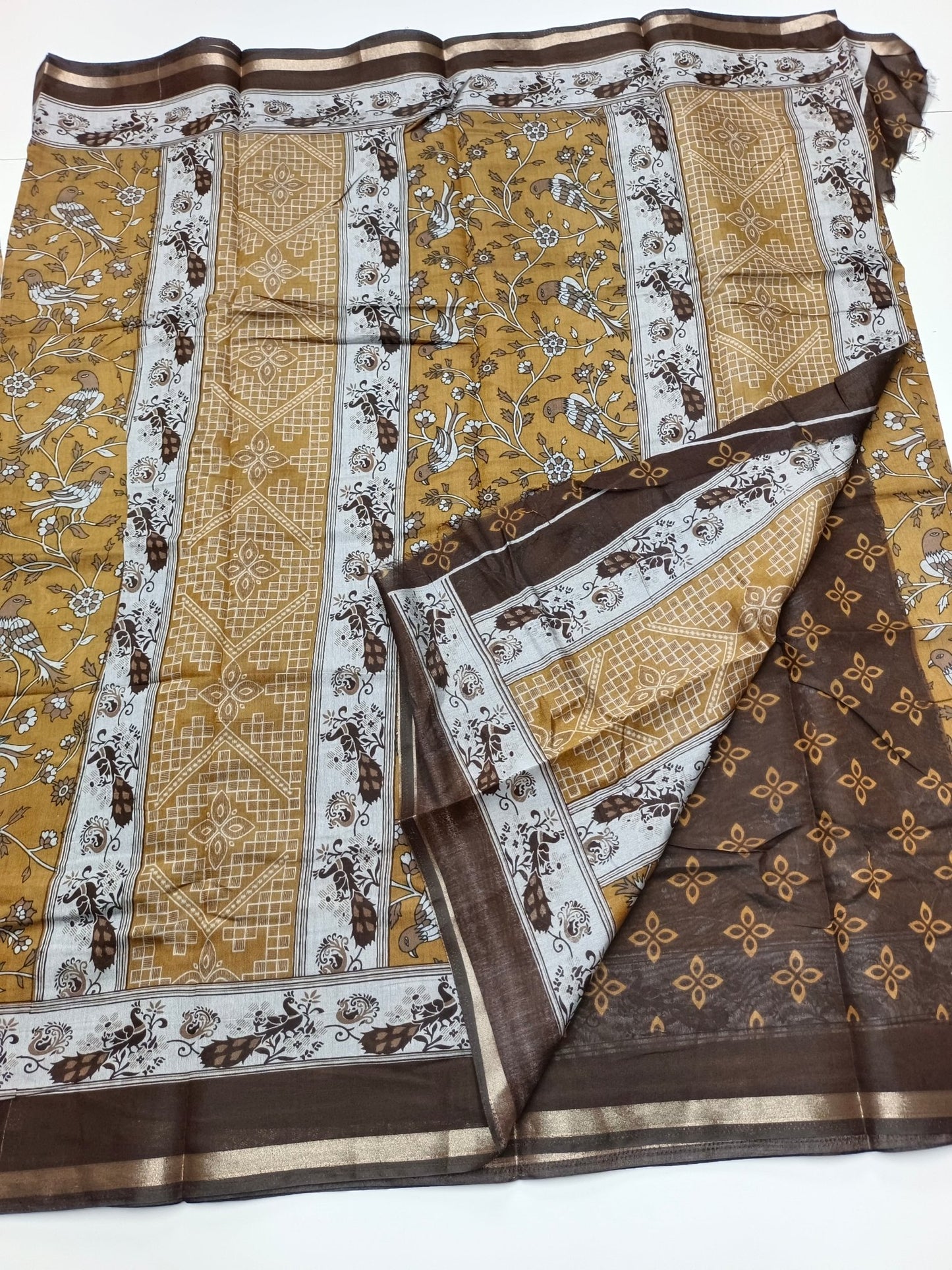 FANCY DOLA SILK SAREE - B S CHANNABASAPPA & SONS