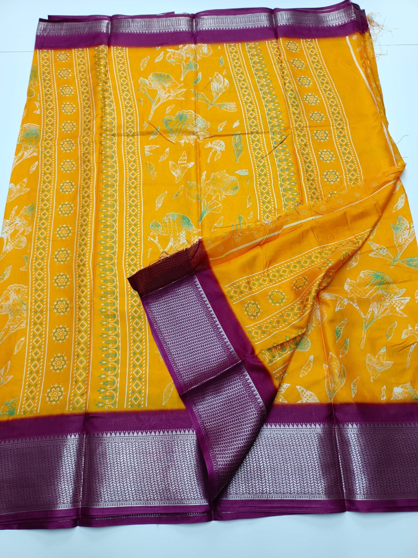 FANCY DOLA SILK SAREE - B S CHANNABASAPPA & SONS