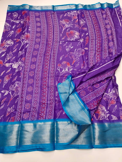 FANCY DOLA SILK SAREE - B S CHANNABASAPPA & SONS