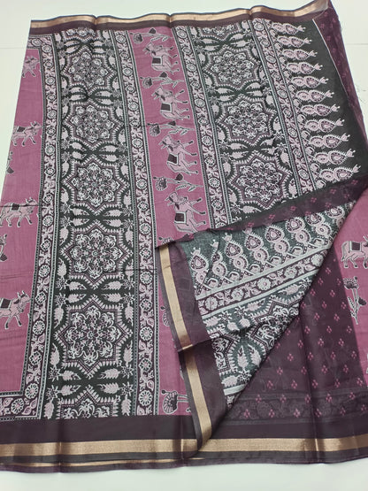 FANCY DOLA SILK SAREE - B S CHANNABASAPPA & SONS