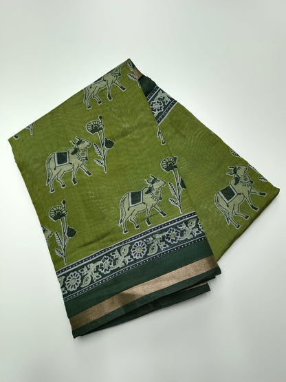 FANCY DOLA SILK SAREE - B S CHANNABASAPPA & SONS