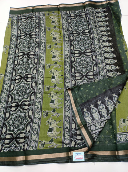 FANCY DOLA SILK SAREE - B S CHANNABASAPPA & SONS