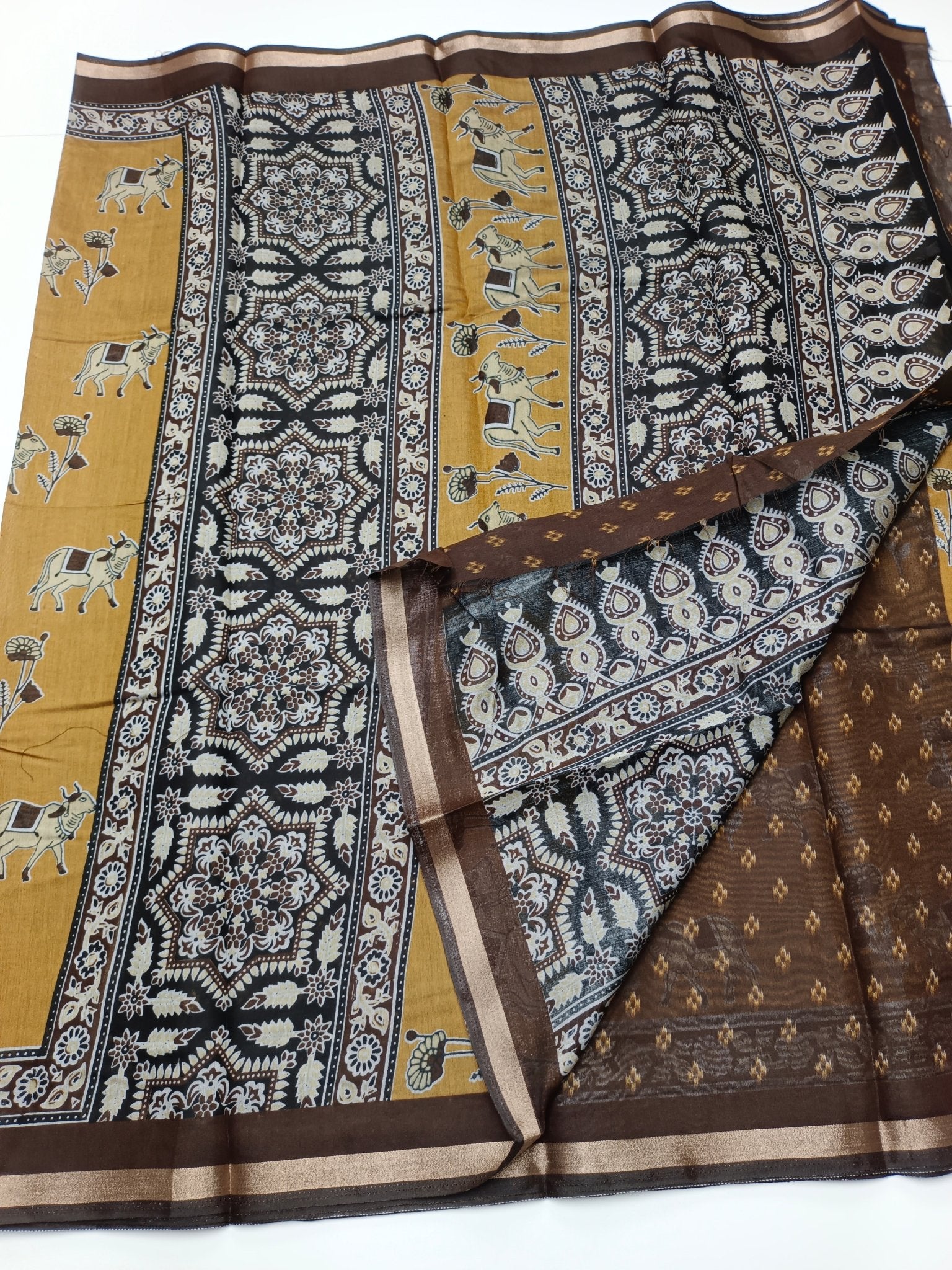 FANCY DOLA SILK SAREE - B S CHANNABASAPPA & SONS