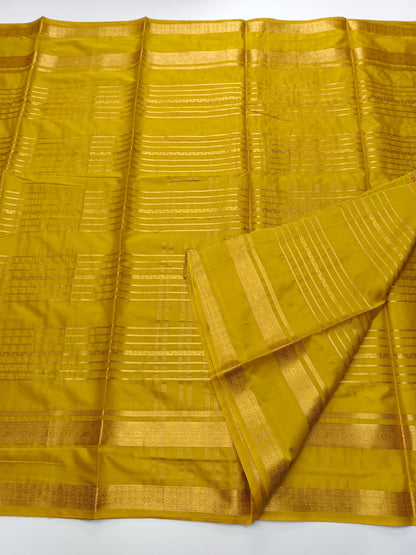 SEMI CREPE SILK SAREE - B S CHANNABASAPPA & SONS