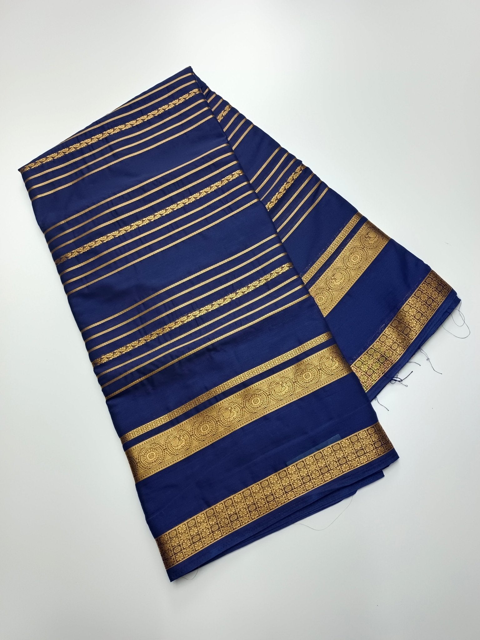 SEMI CREPE SILK SAREE - B S CHANNABASAPPA & SONS