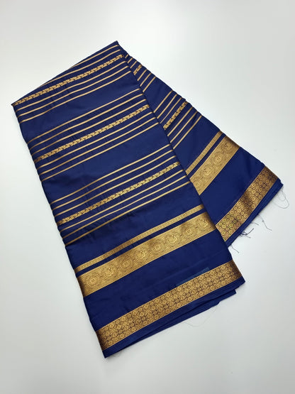 SEMI CREPE SILK SAREE - B S CHANNABASAPPA & SONS