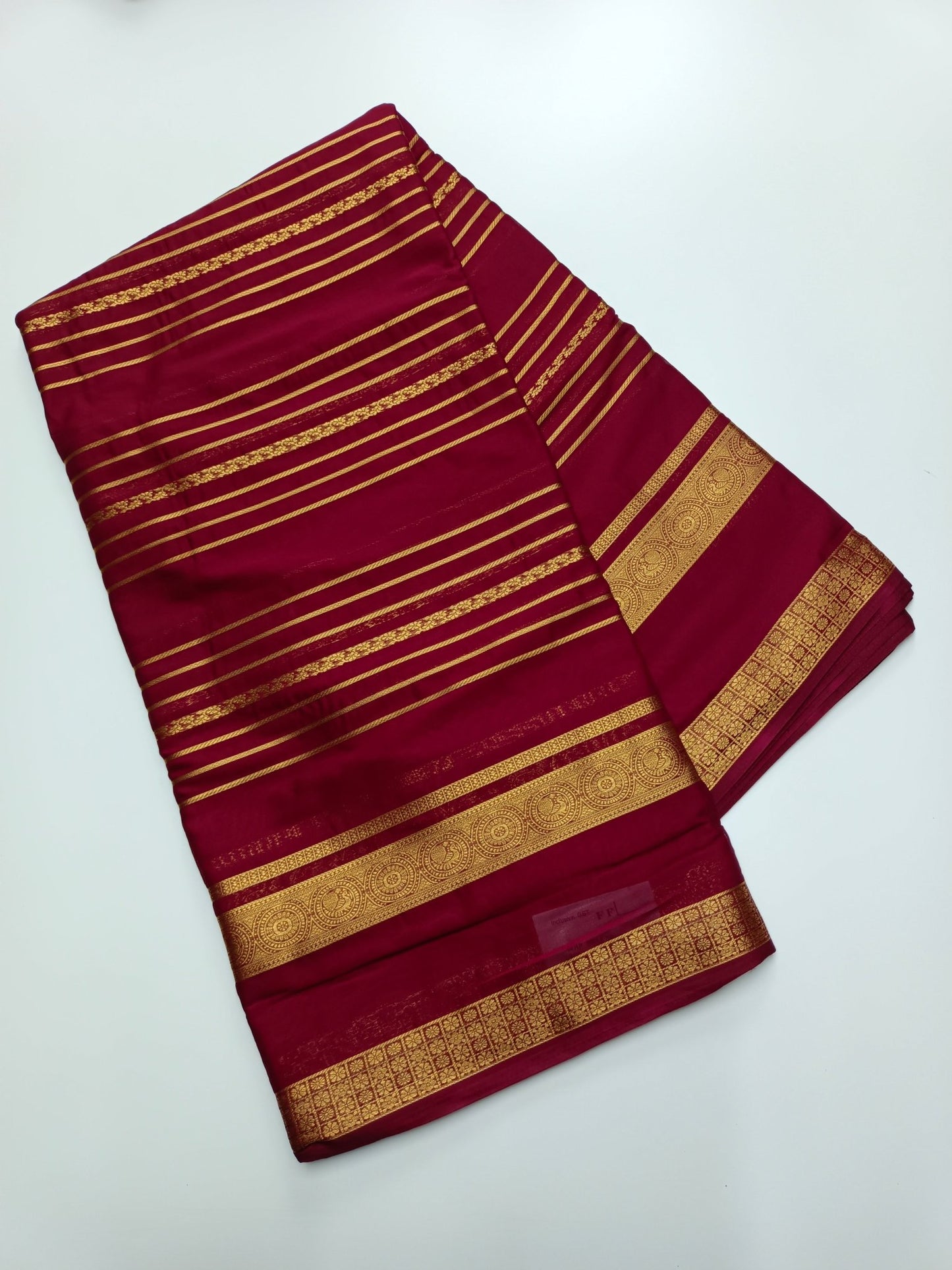 SEMI CREPE SILK SAREE - B S CHANNABASAPPA & SONS