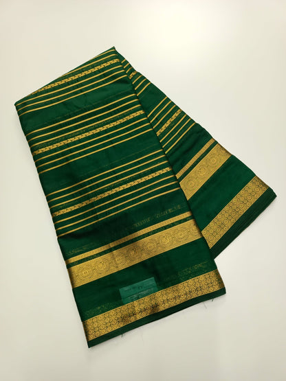 SEMI CREPE SILK SAREE - B S CHANNABASAPPA & SONS
