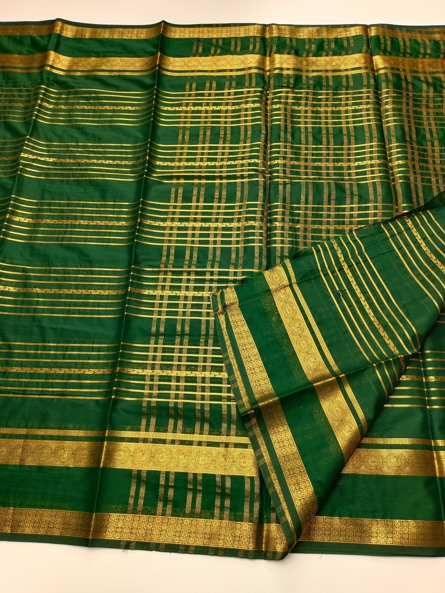 SEMI CREPE SILK SAREE - B S CHANNABASAPPA & SONS