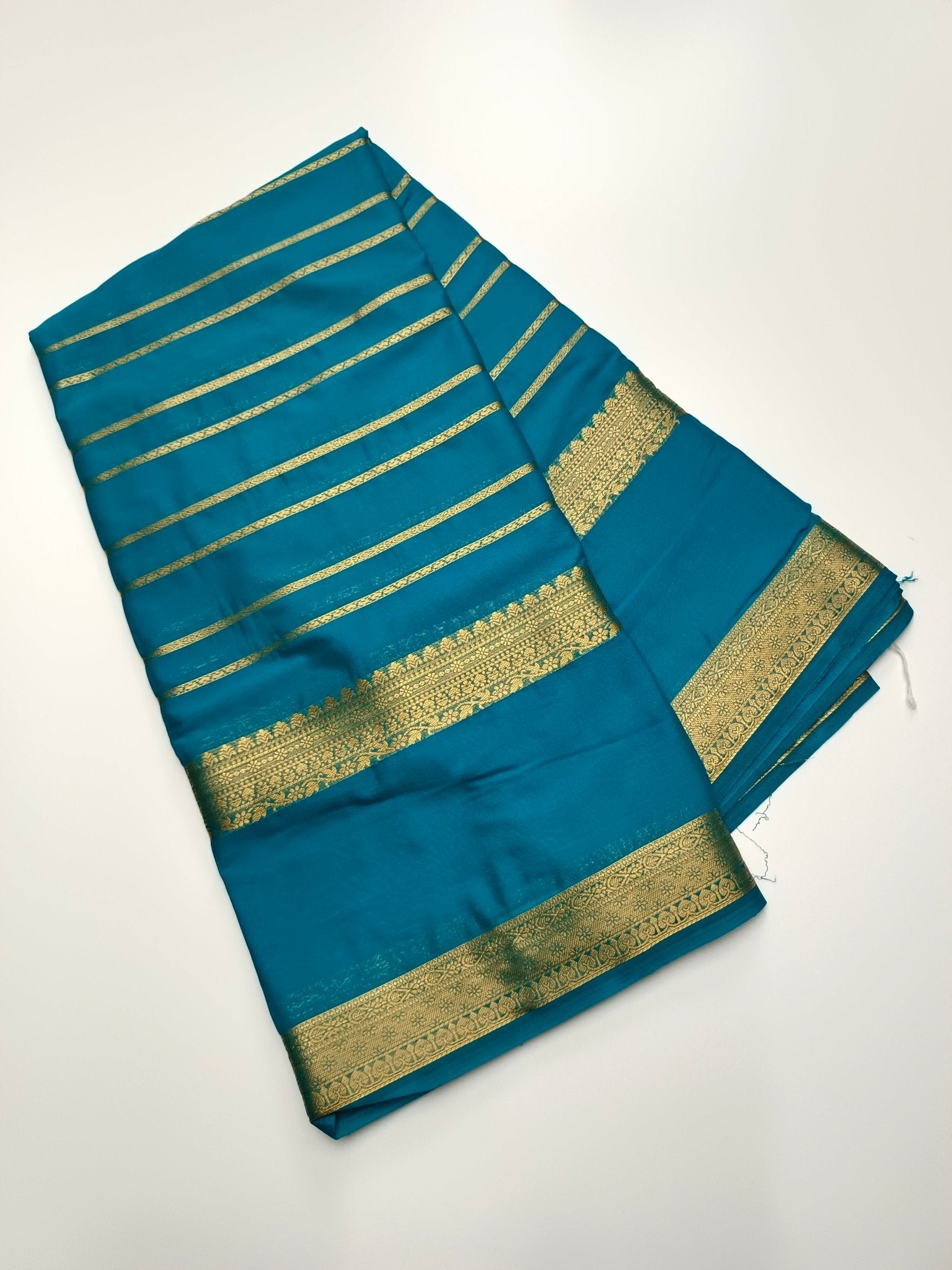 SEMI CREPE SILK SAREE - B S CHANNABASAPPA & SONS