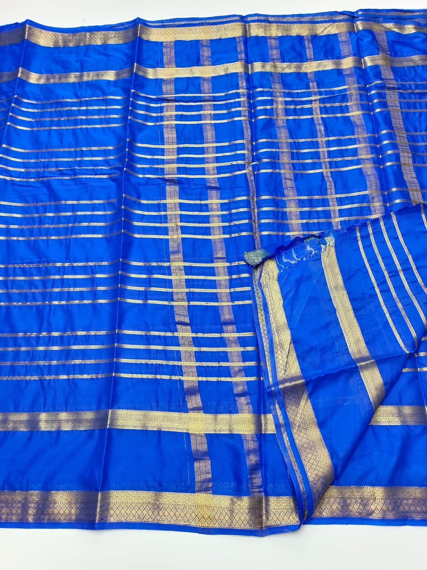 SEMI CREPE SILK SAREE - B S CHANNABASAPPA & SONS