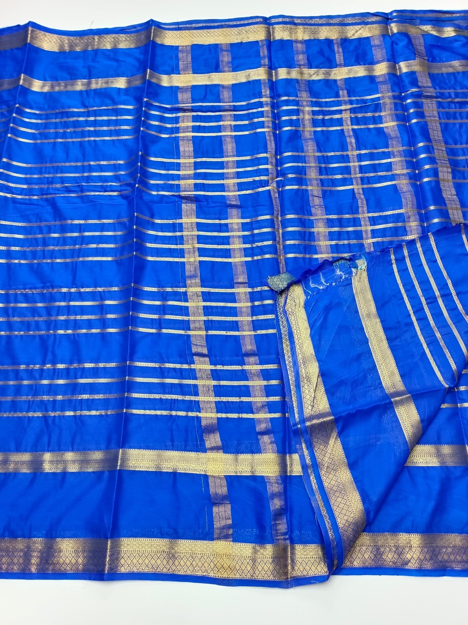 SEMI CREPE SILK SAREE - B S CHANNABASAPPA & SONS