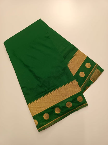 SEMI CREPE SILK SAREE - B S CHANNABASAPPA & SONS