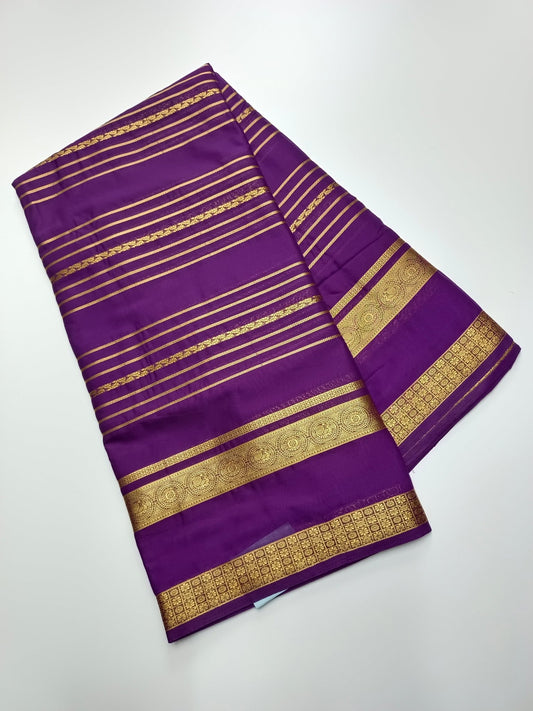 SEMI CREPE SILK SAREE - B S CHANNABASAPPA & SONS