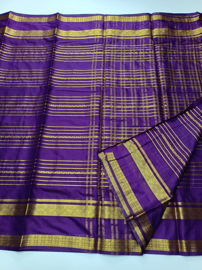 SEMI CREPE SILK SAREE - B S CHANNABASAPPA & SONS