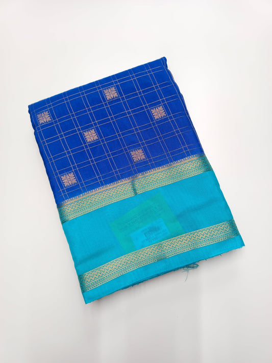 SEMI CREPE SILK SAREE - B S CHANNABASAPPA & SONS