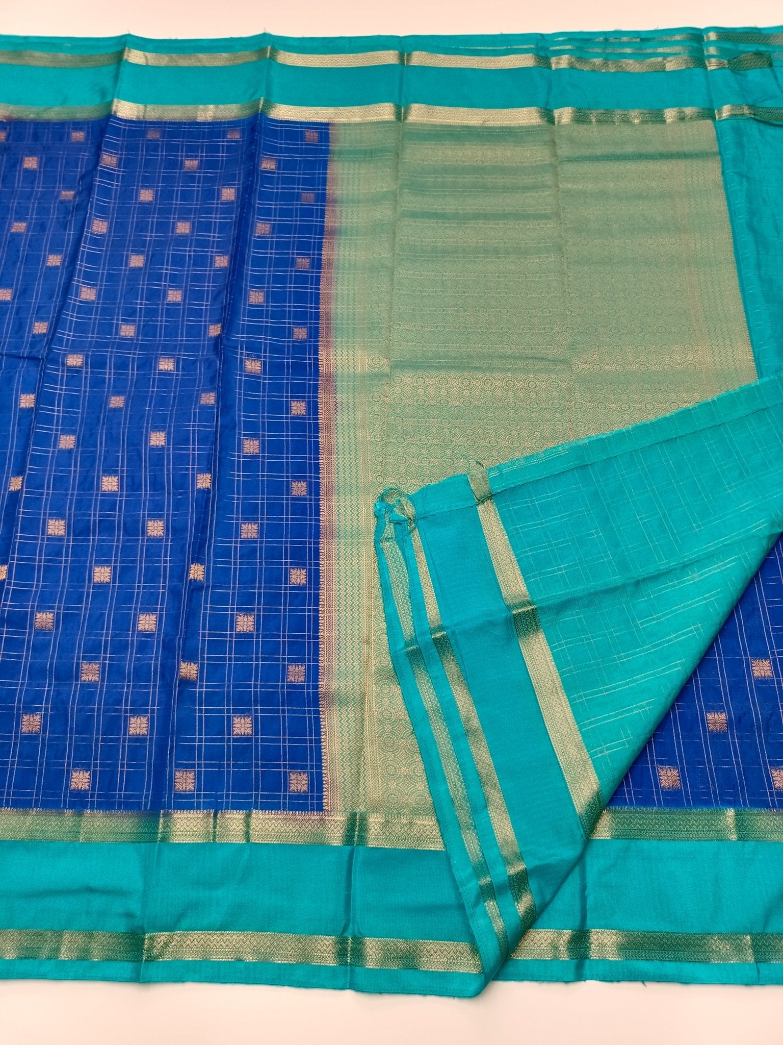 SEMI CREPE SILK SAREE - B S CHANNABASAPPA & SONS