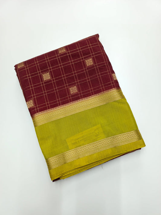SEMI CREPE SILK SAREE - B S CHANNABASAPPA & SONS