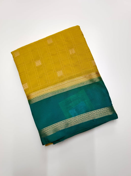 SEMI CREPE SILK SAREE - B S CHANNABASAPPA & SONS