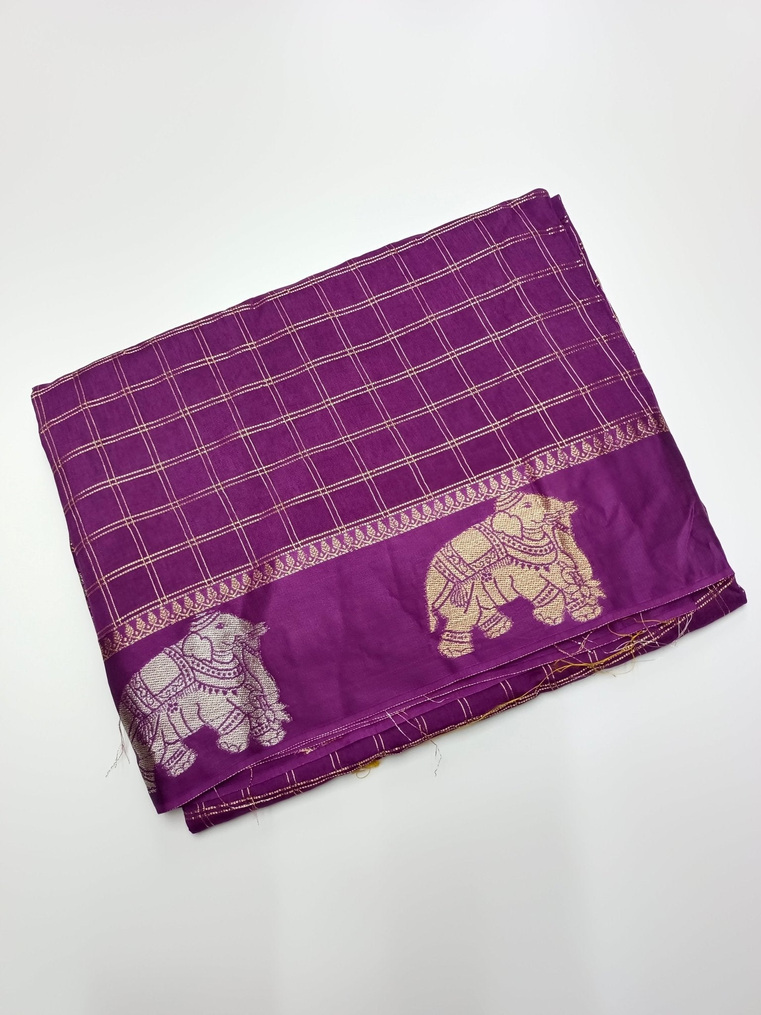 SEMI CREPE SILK SAREE - B S CHANNABASAPPA & SONS