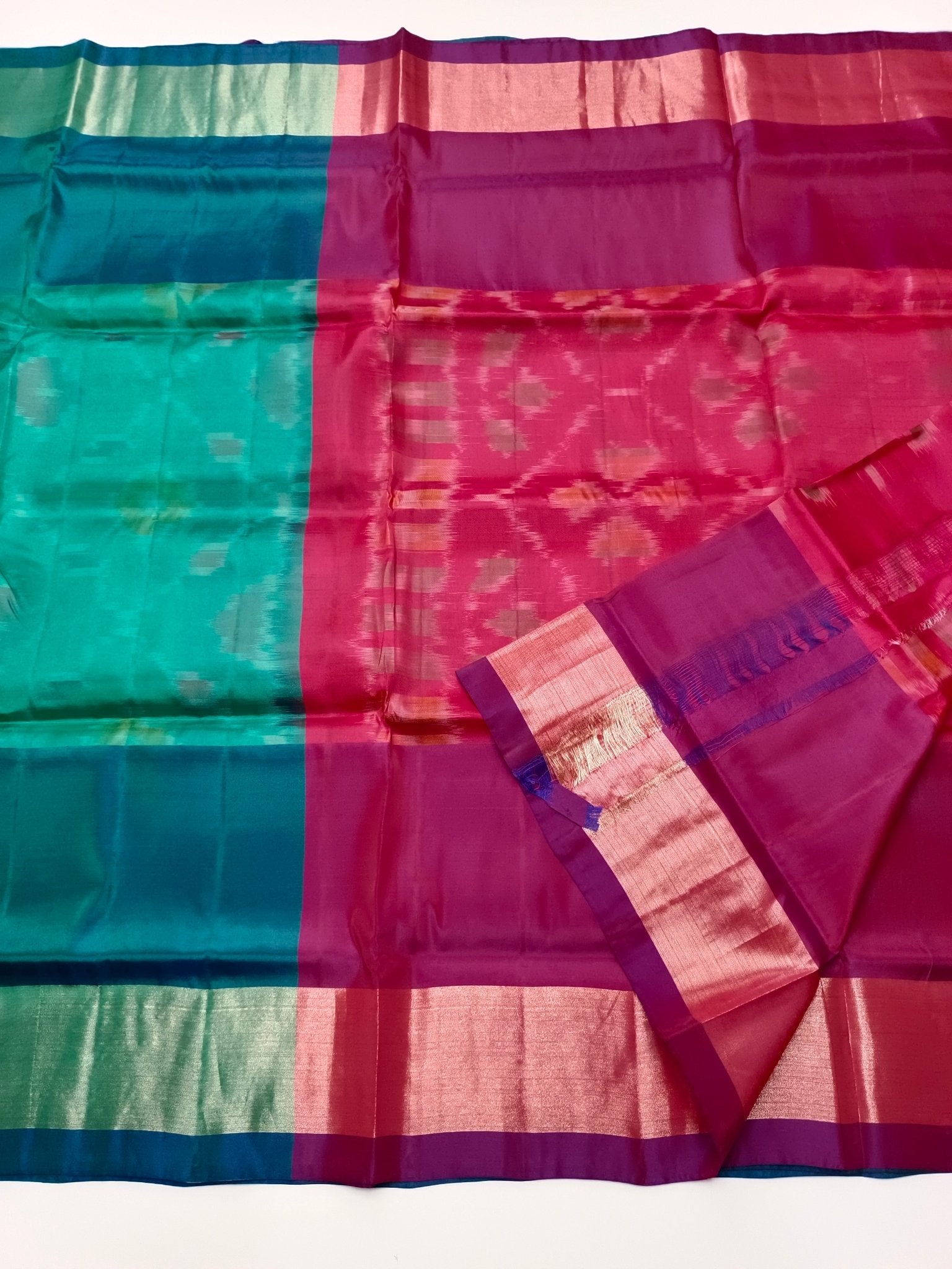 FANCY SOFT SILK SAREE - B S CHANNABASAPPA & SONS