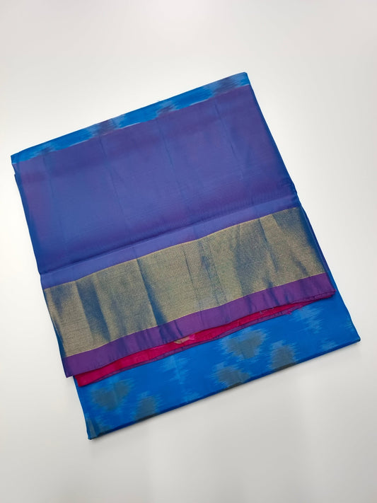FANCY SOFT SILK SAREE - B S CHANNABASAPPA & SONS